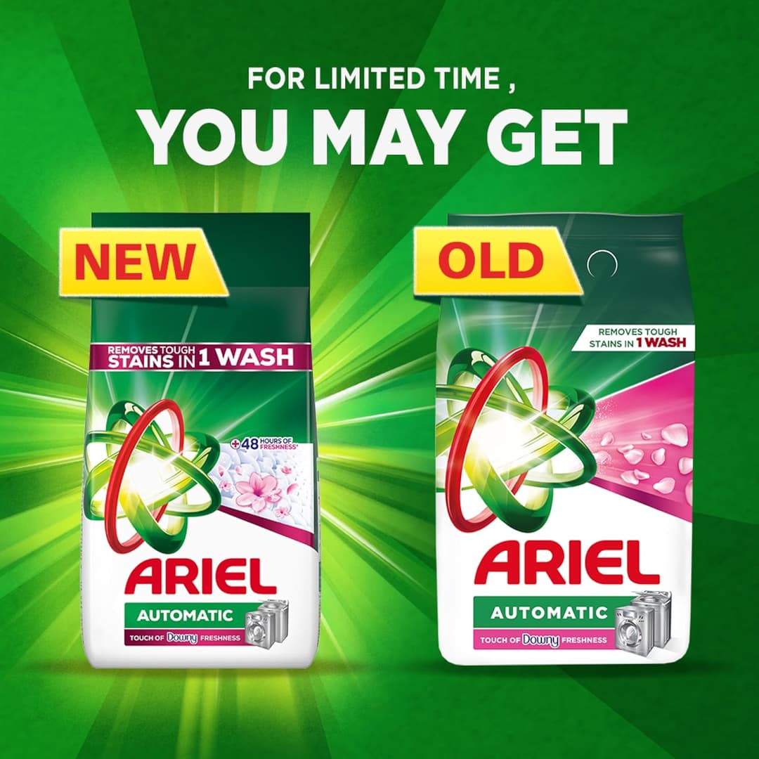 مسحوق غسيل اوتوماتيك تاتش اوف داوني من اريال - 8 كجم